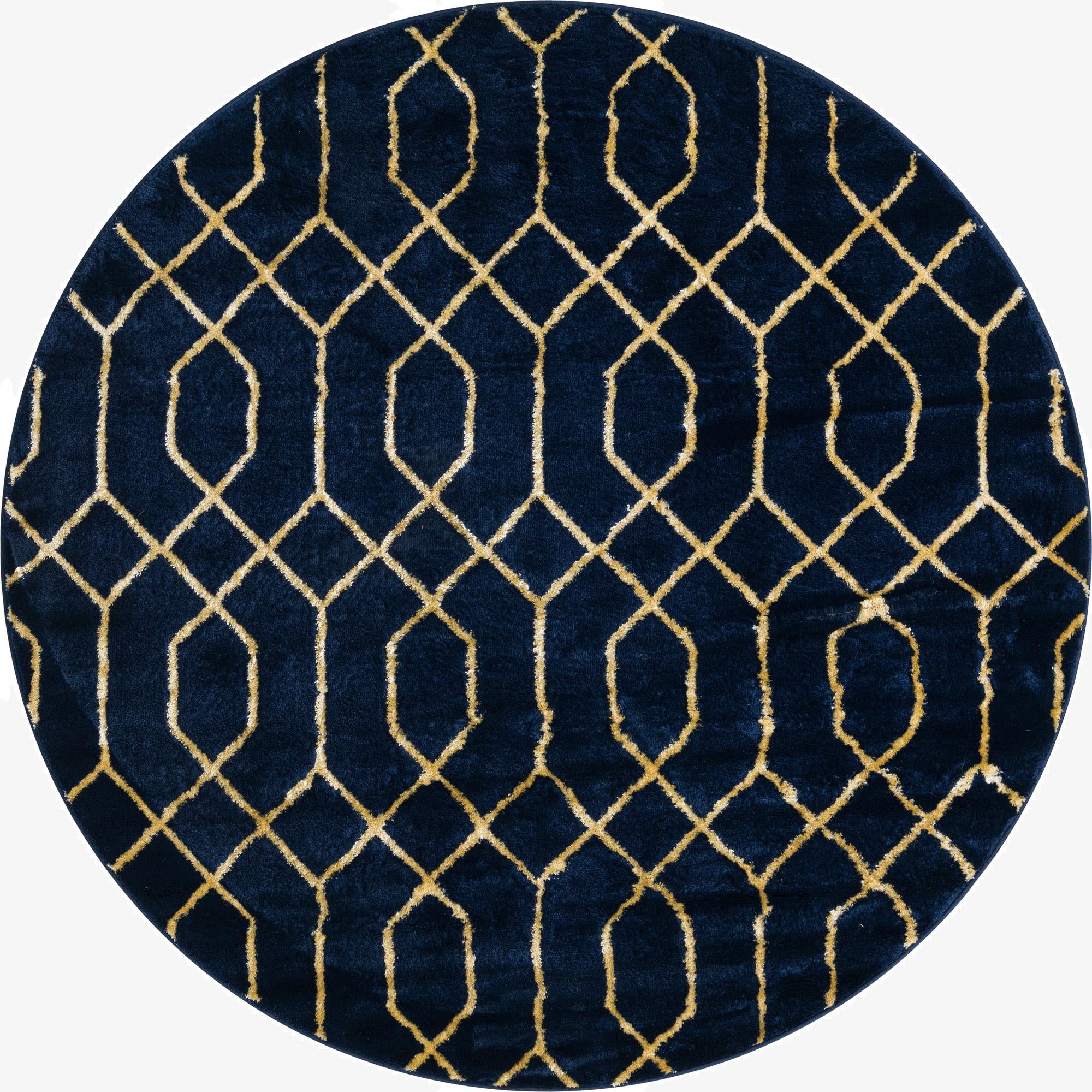 5' 3 x 5' 3  Marilyn Monroe&trade; Glam Trellis Round Rug