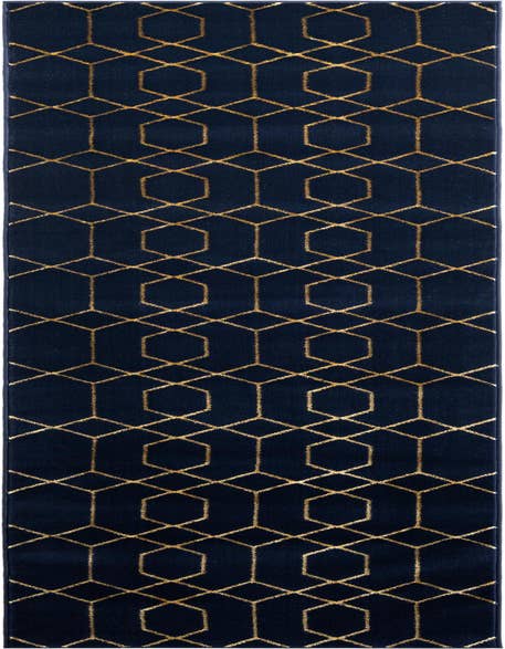 Detail image of 2' 7 x 12' Marilyn Monroe™ Glam Trellis Runner Rug