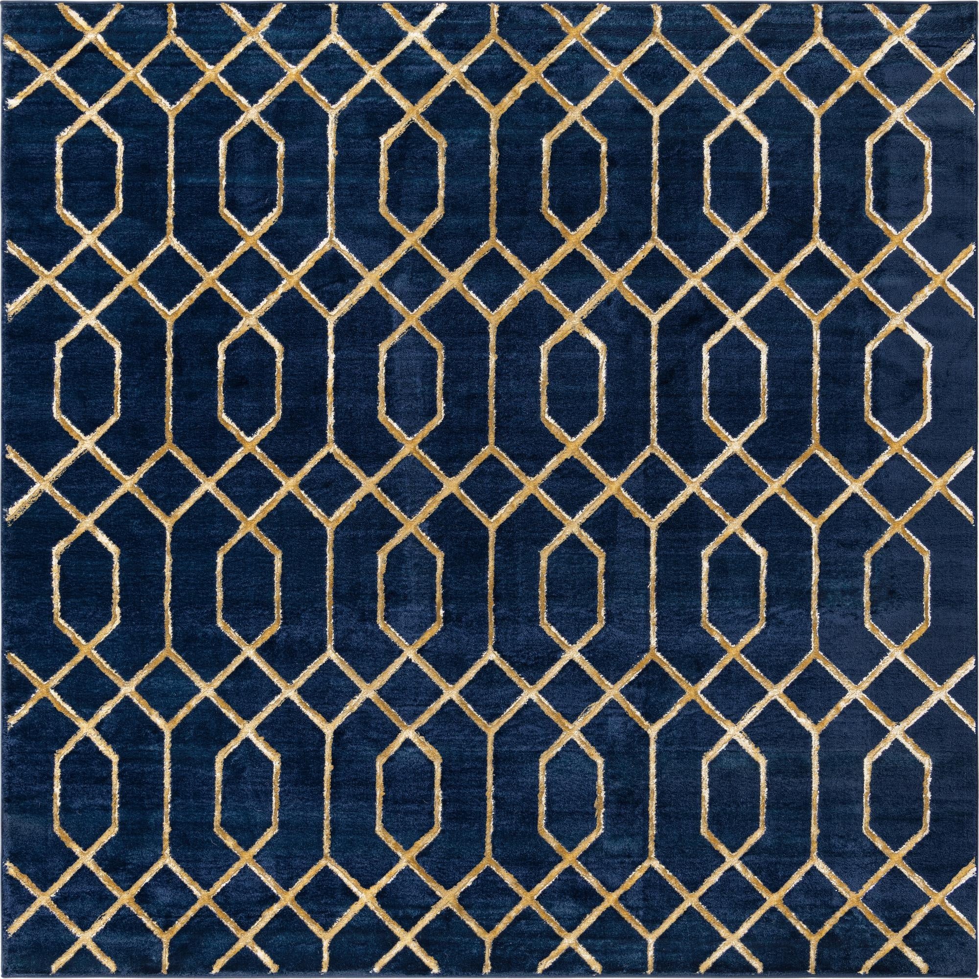 7' 10 x 7' 10  Marilyn Monroe&trade; Glam Trellis Square Rug