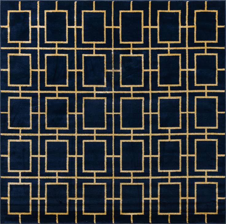 Detail image of 7' 10 x 7' 10 Marilyn Monroe™ Glam Deco Square Rug