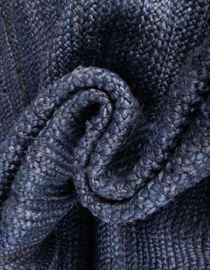 2' 2 x 3' 7 Handmade Braided Jute Hearth Rug