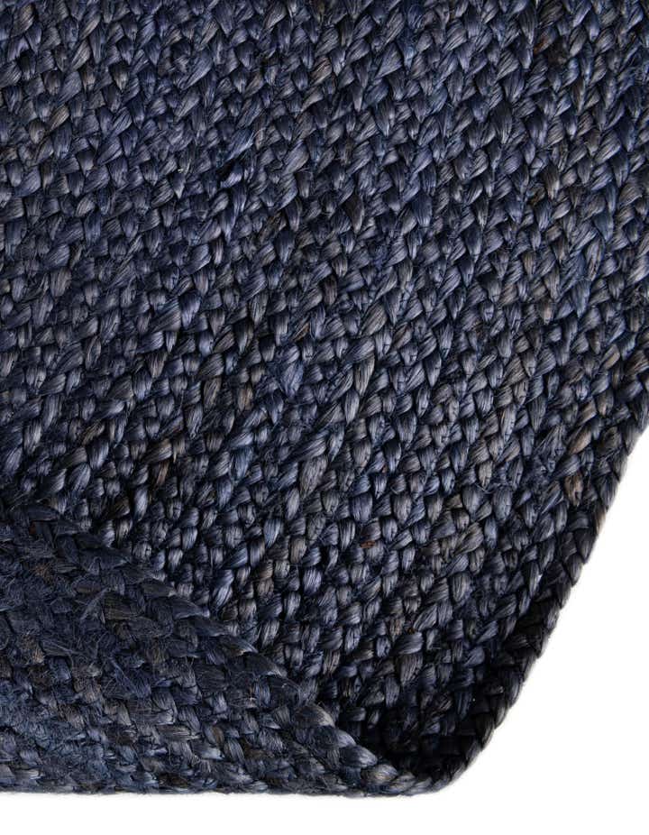 2' 2 x 3' 7 Handmade Braided Jute Hearth Rug