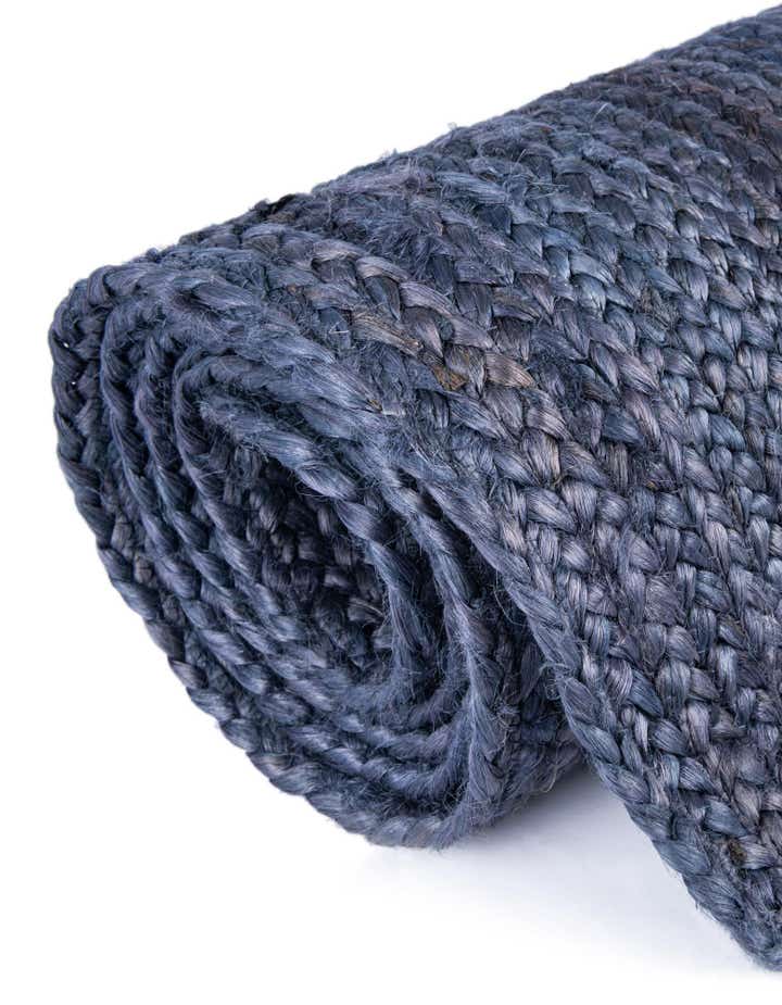 2' 2 x 3' 7 Handmade Braided Jute Hearth Rug