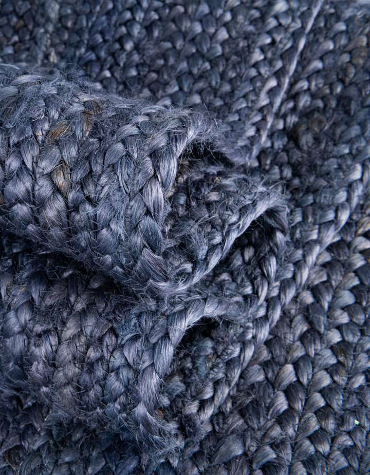 2' 2 x 3' 7 Handmade Braided Jute Hearth Rug