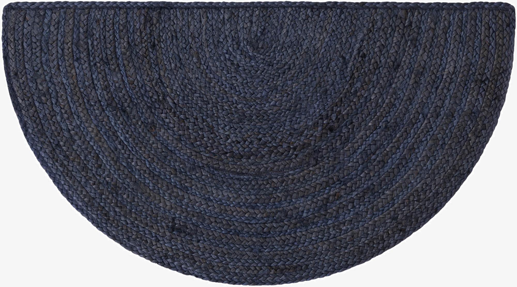 65cm x 110cm  Hand Braided Jute Chimenea Alfombra