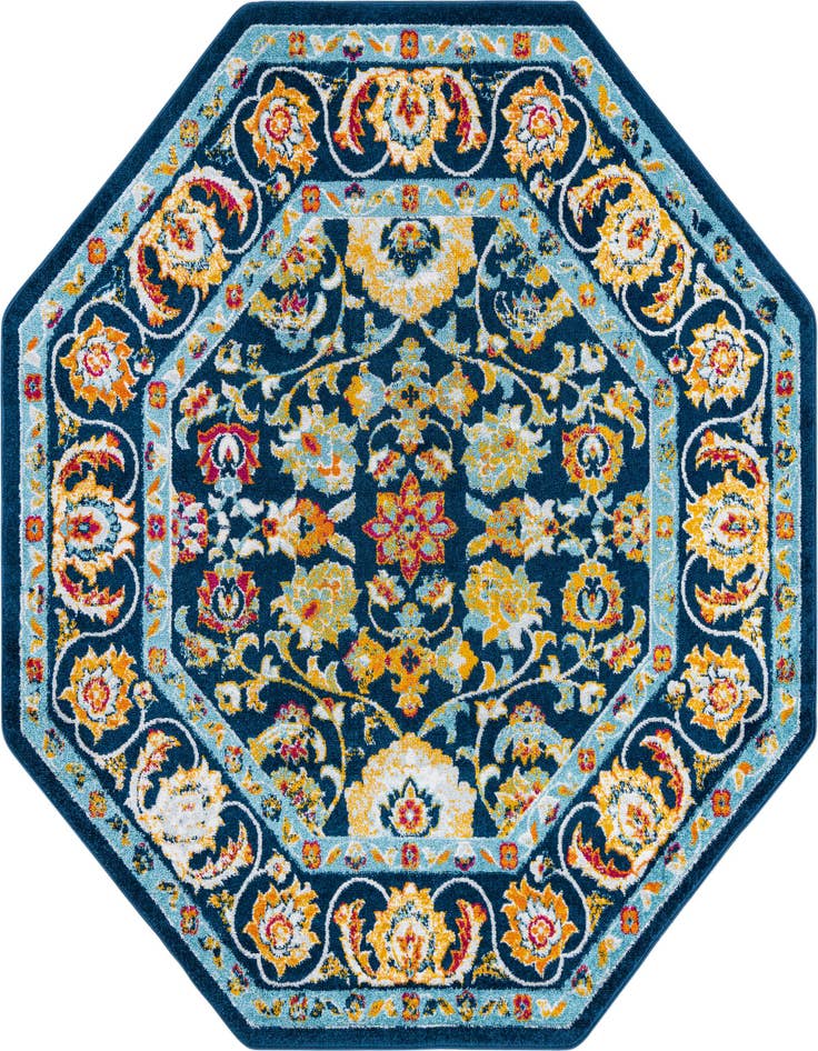 Detail image of 7' x 7' Aurelia Octagon Rug
