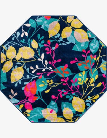 5' 3 x 5' 3 Azalea Octagon Rug