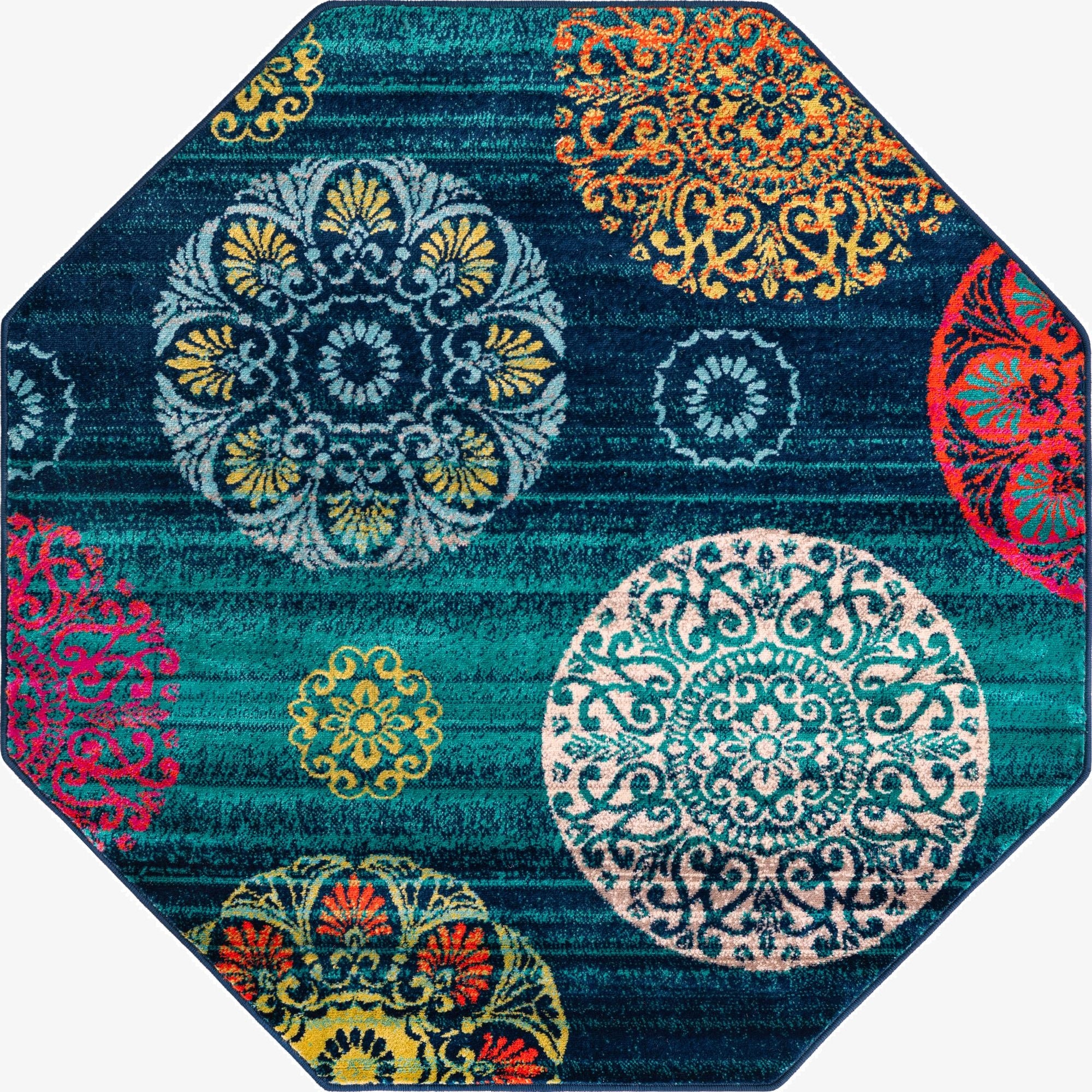 5' 3 x 5' 3 Azalea Octagon Rug