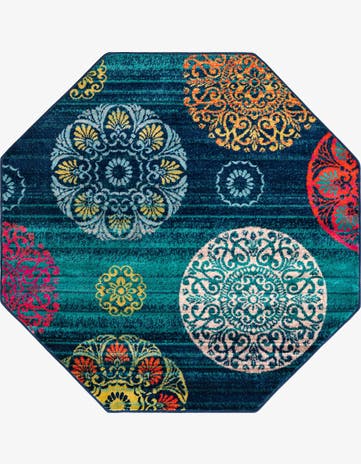 5' 3 x 5' 3 Azalea Octagon Rug