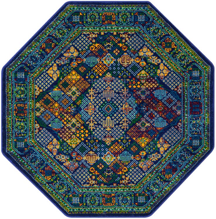 Detail image of 7' 10 x 7' 10 Calypso Octagon Rug