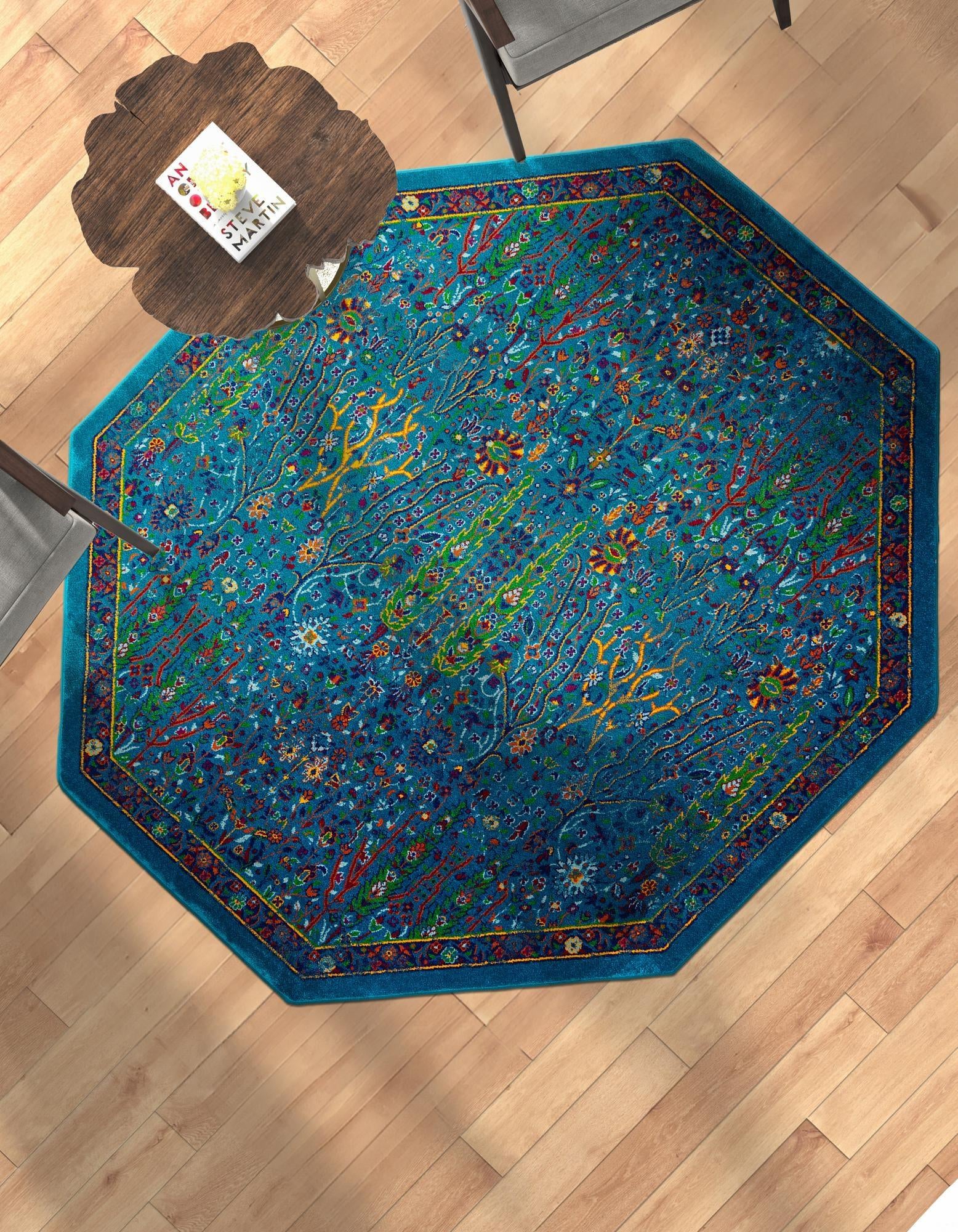 5' 3 x 5' 3 Calypso Octagon Rug
