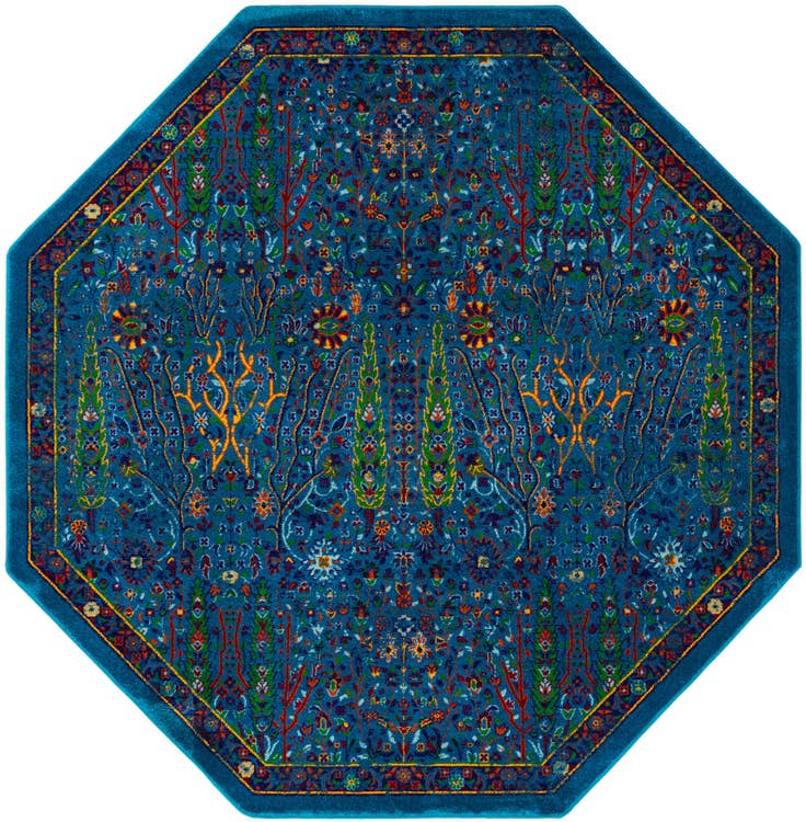 Detail image of 7' 10 x 7' 10 Calypso Octagon Rug