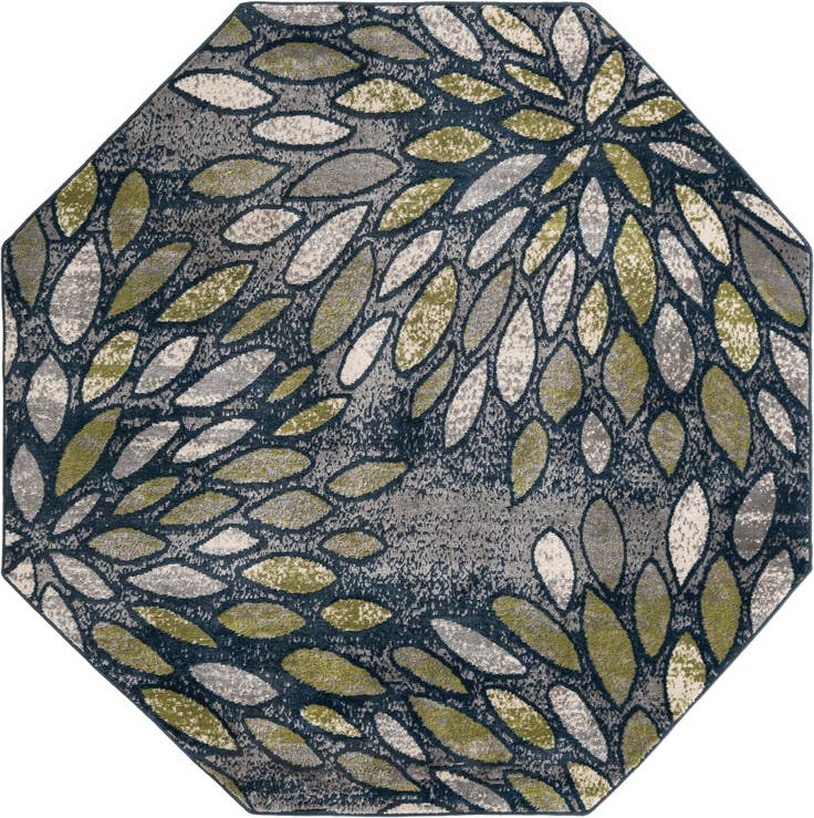 Detail image of 7' x 7' Charleston Octagon Rug