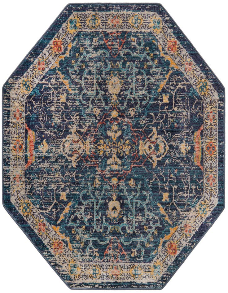 Detail image of 4' x 4' Lola Octagon Rug