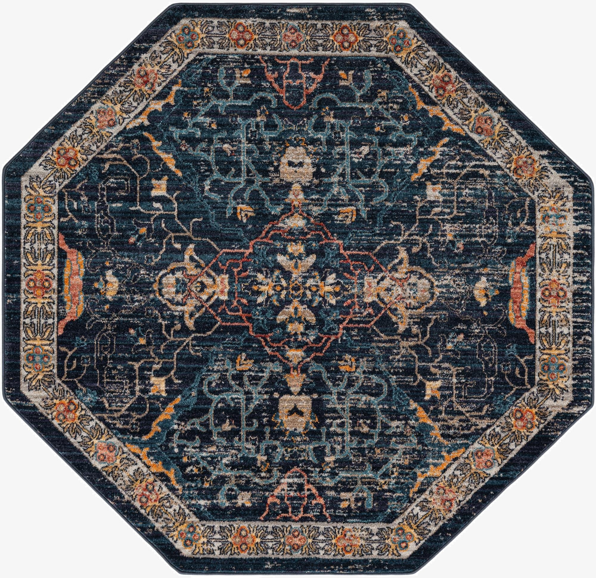 5' x 5' Lola Octagon Rug