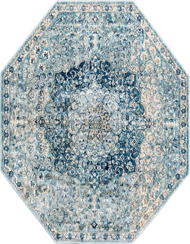 Detail image of 4' x 4' Newport Octagon Rug