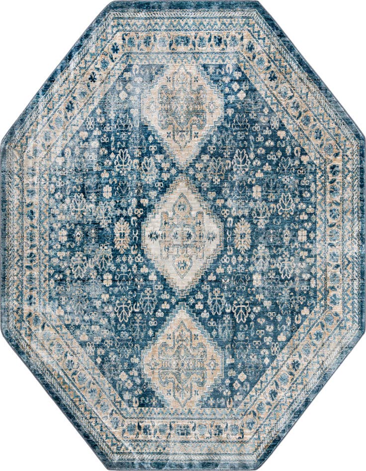 Detail image of 7' x 7' Newport Octagon Rug