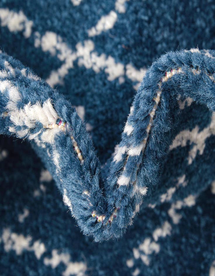 Detail image of 5' 3 x 5' 3 Paxon Trellis Octagon Rug