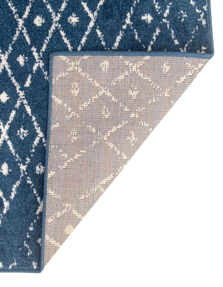 Detail image of 5' 3 x 5' 3 Paxon Trellis Octagon Rug