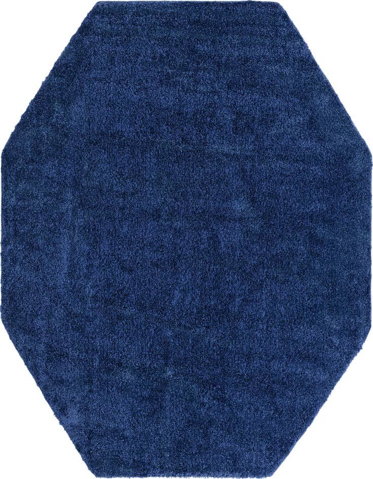 Detail image of 8' x 8' Solid Frieze Octagon Rug