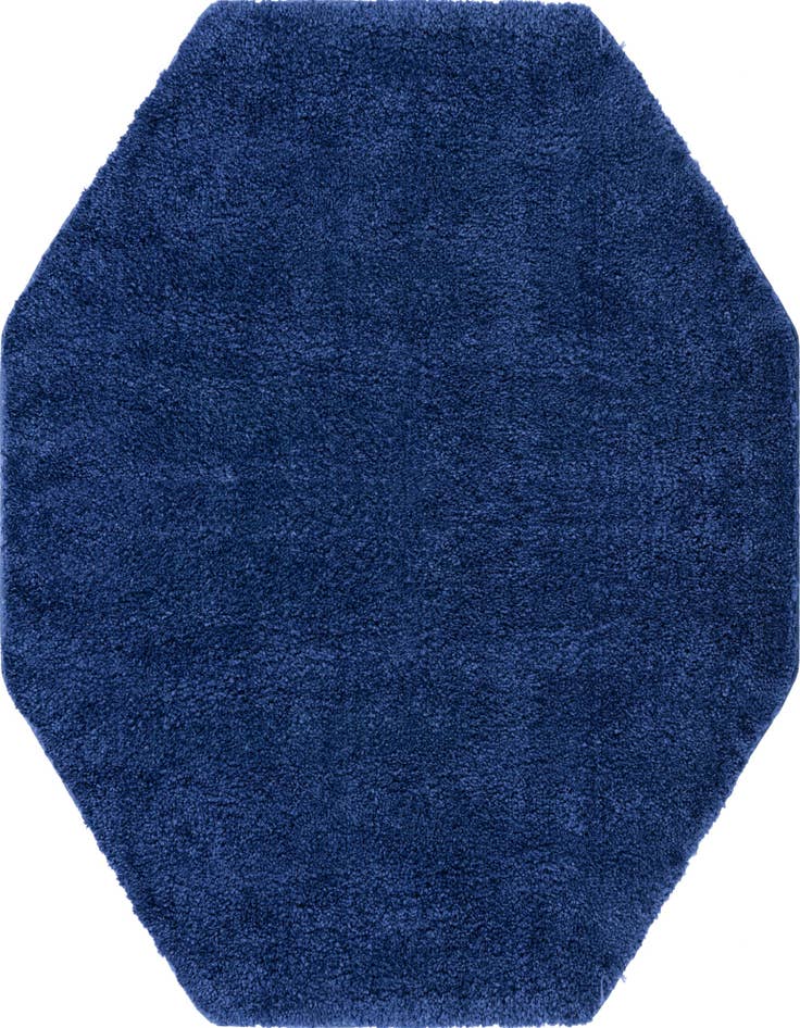 Detail image of 5' x 5' Solid Frieze Octagon Rug