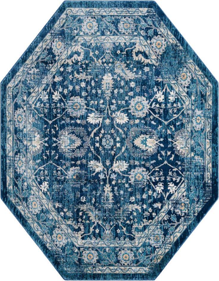 Detail image of 7' 10 x 7' 10 Stockholm Octagon Rug