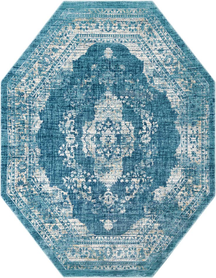 Detail image of 7' 10 x 7' 10 Stockholm Octagon Rug