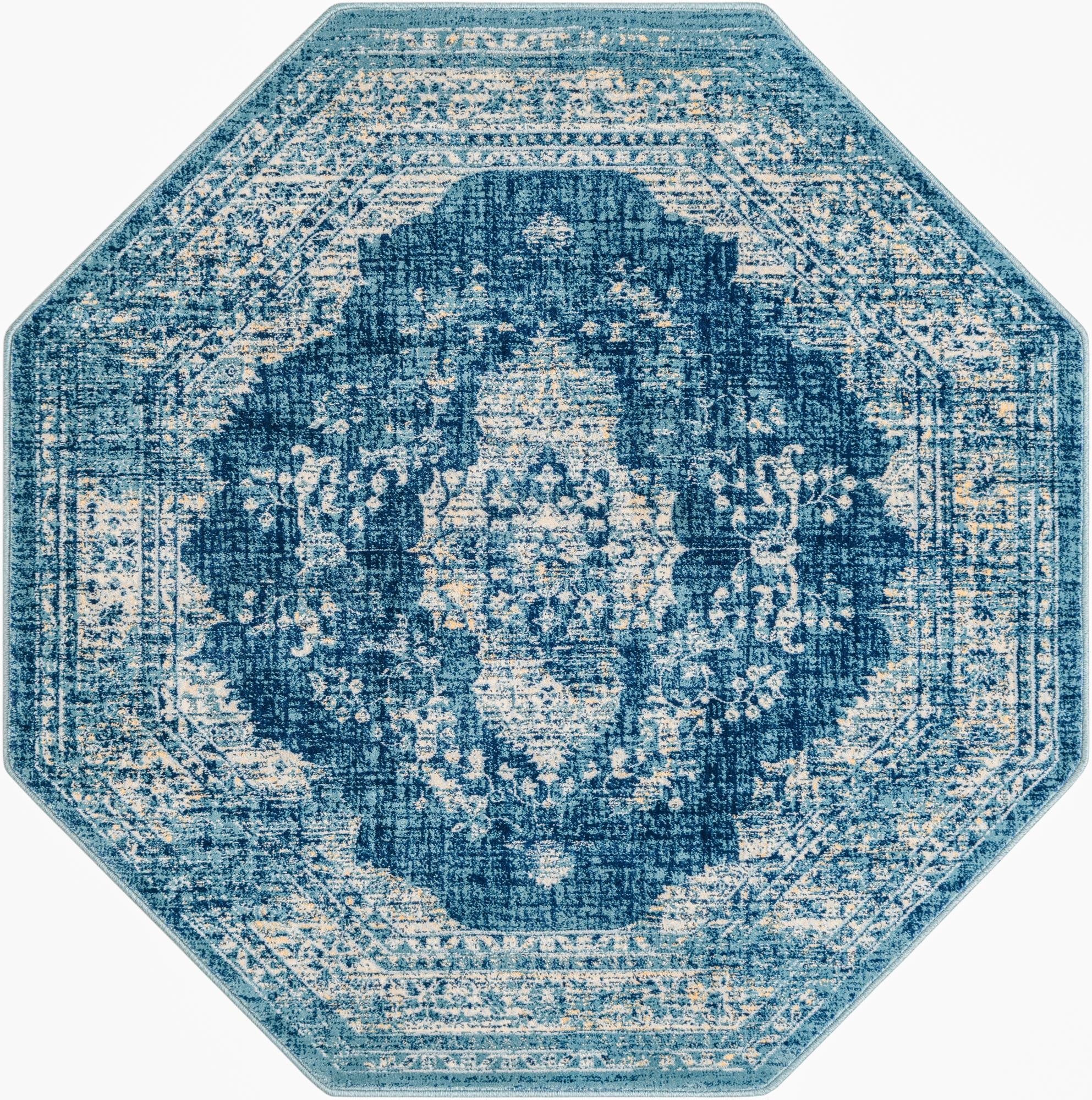 5' 3 x 5' 3 Stockholm Octagon Rug