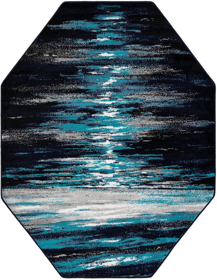 Detail image of 5' x 5' Sydney Octagon Rug