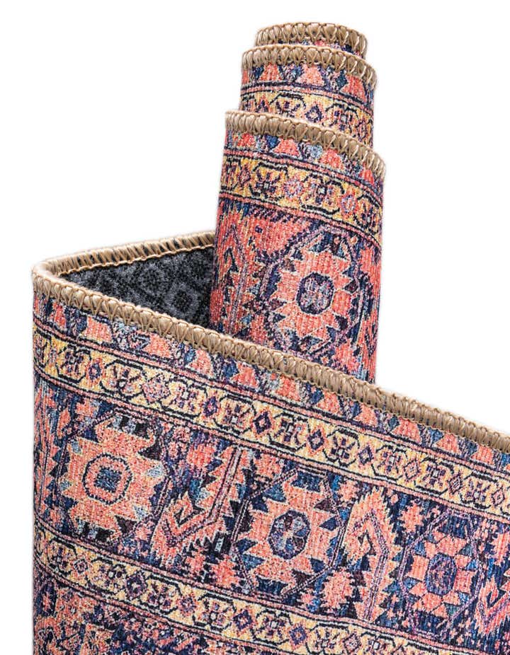 7' 6 x 7' 6 Washable Timeless Octagon Rug