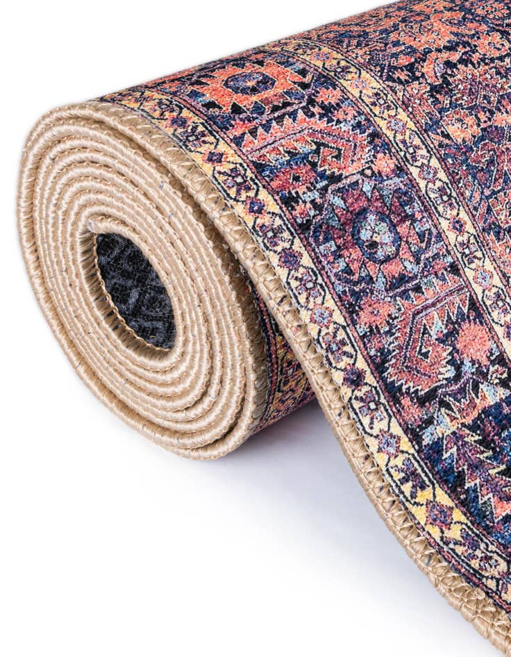 Detail image of 7' 6 x 7' 6 Washable Timeless Octagon Rug