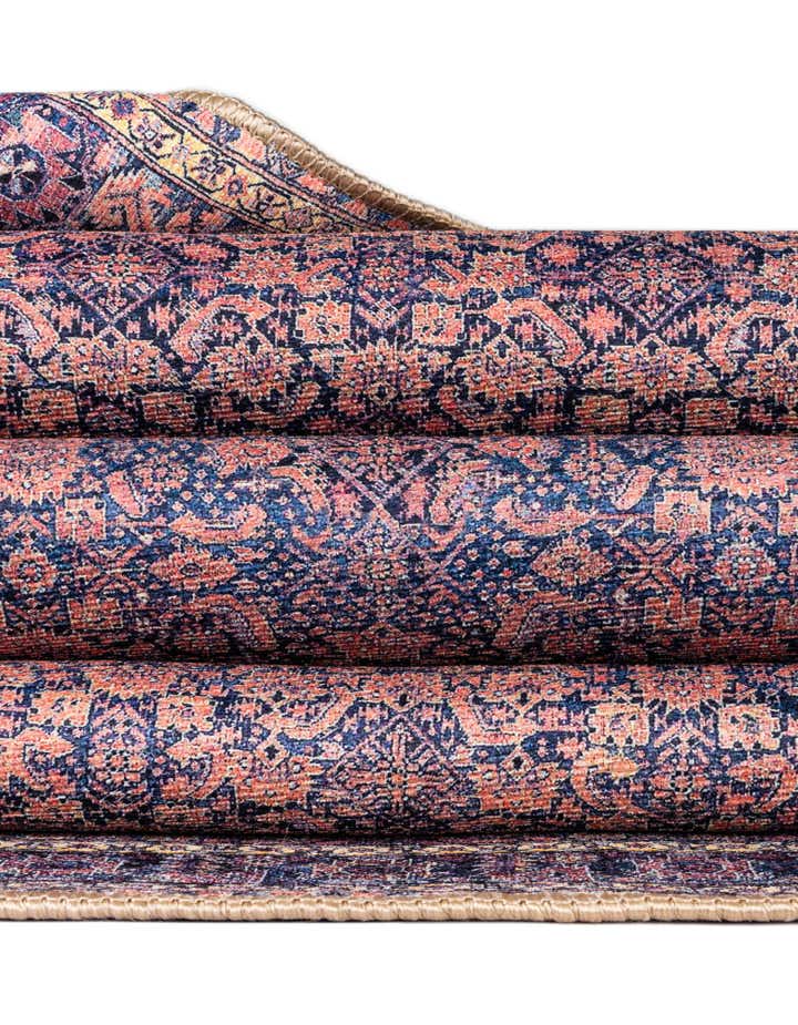 7' 6 x 7' 6 Washable Timeless Octagon Rug