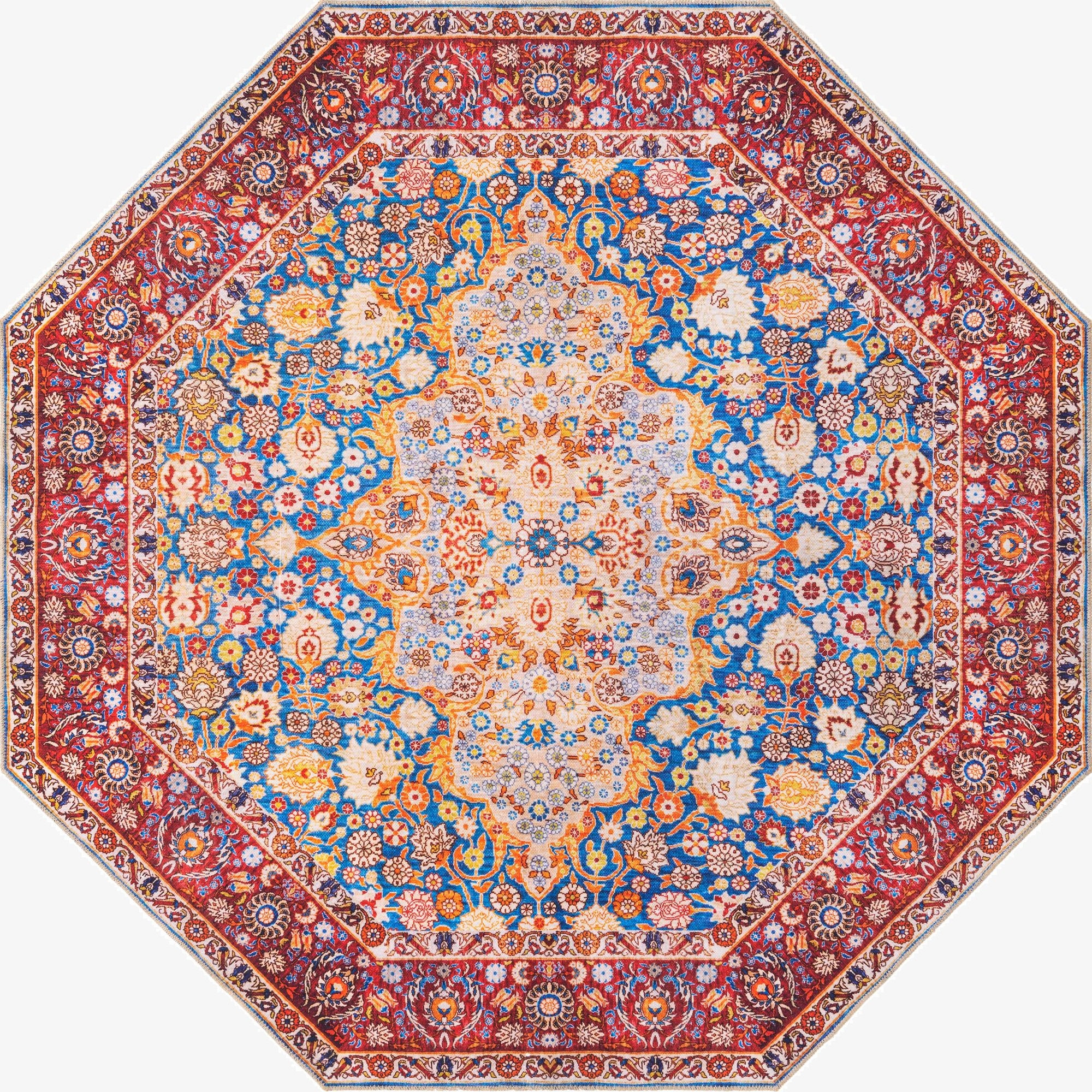 7' 6 x 7' 6 Timeless Octagon Rug
