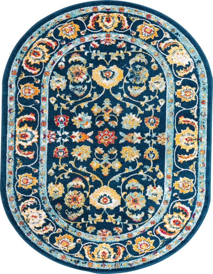 Detail image of 5' x 8' Aurelia Oval Rug