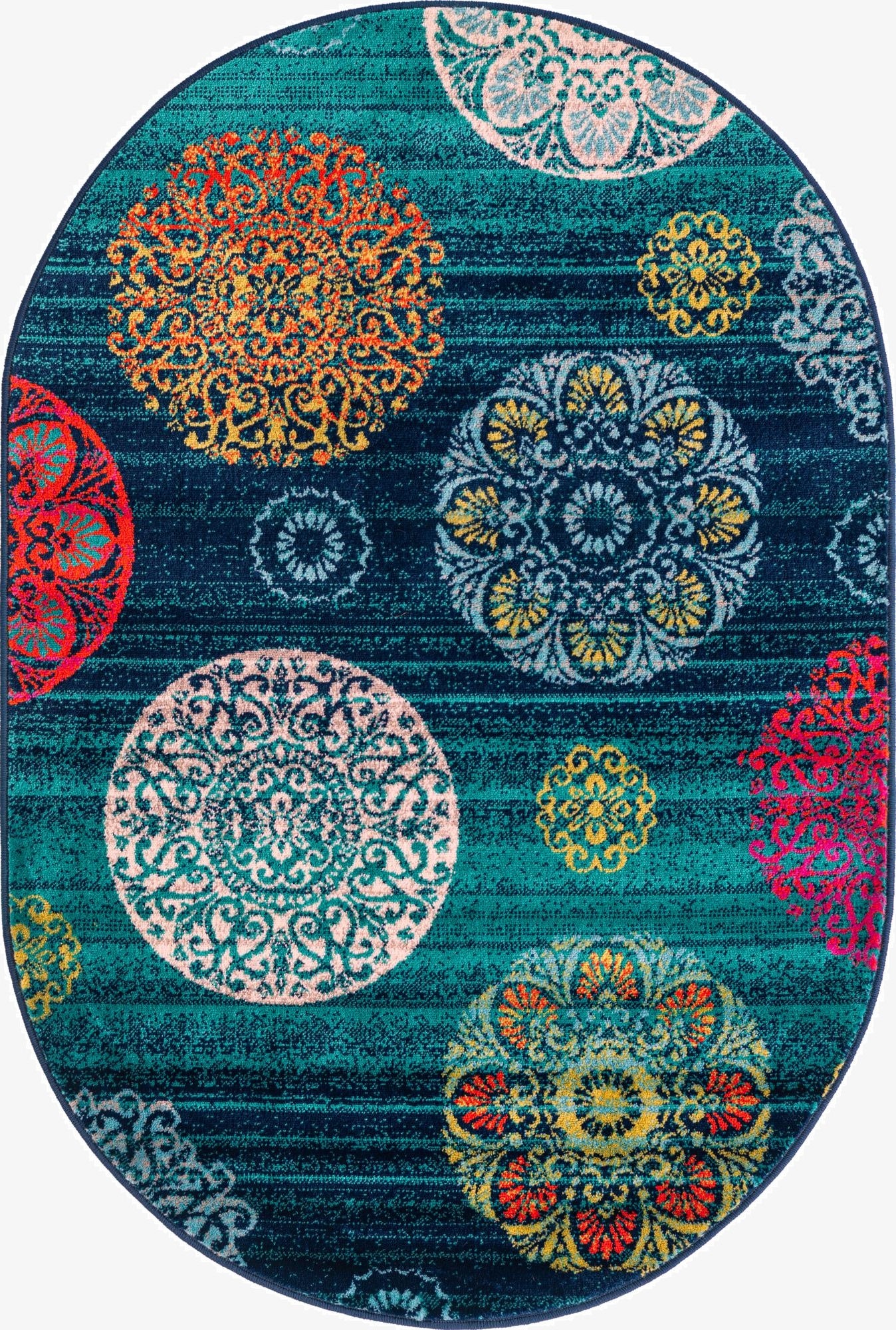 4' x 6' Azalea Oval Rug