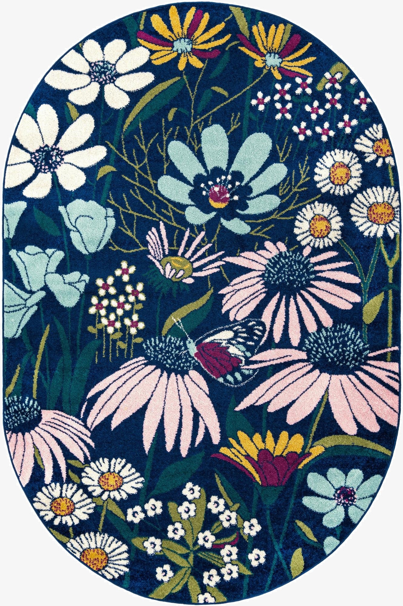 6' x 9' Bloom Oval Rug