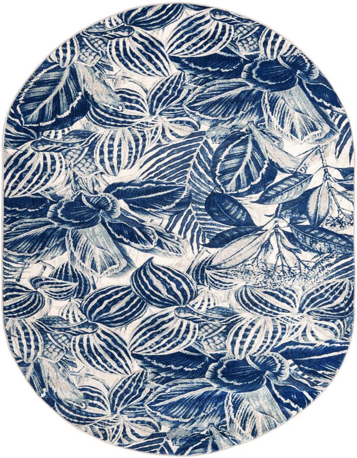 Detail image of 5' 3 x 7' 10 Blossom Oval Rug