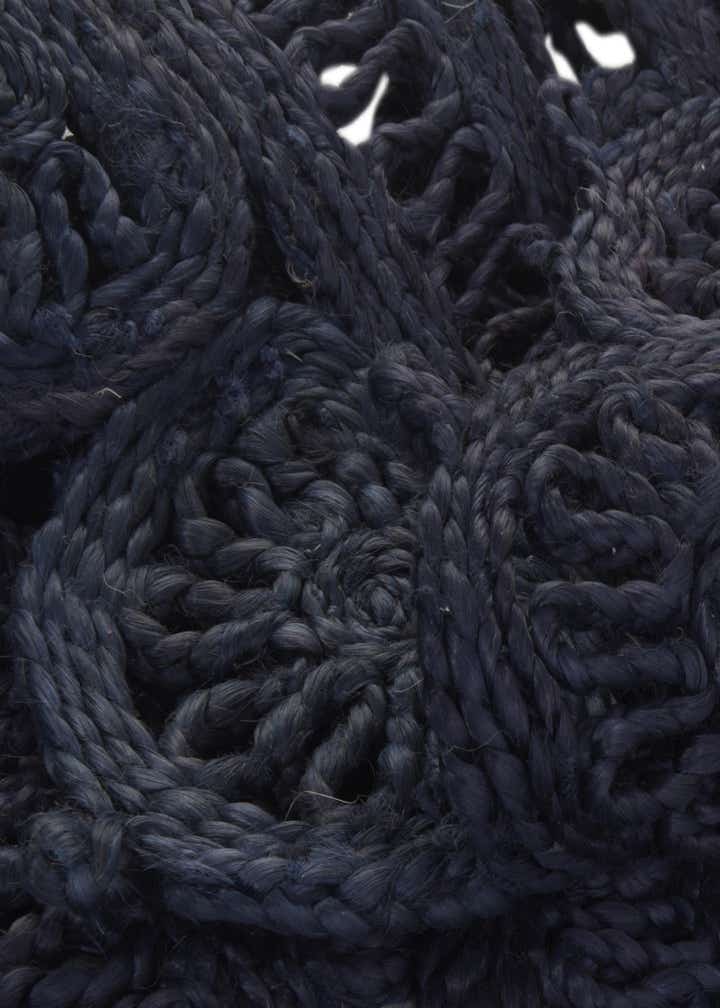 7' 10 x 10' Handmade Braided Jute Oval Rug