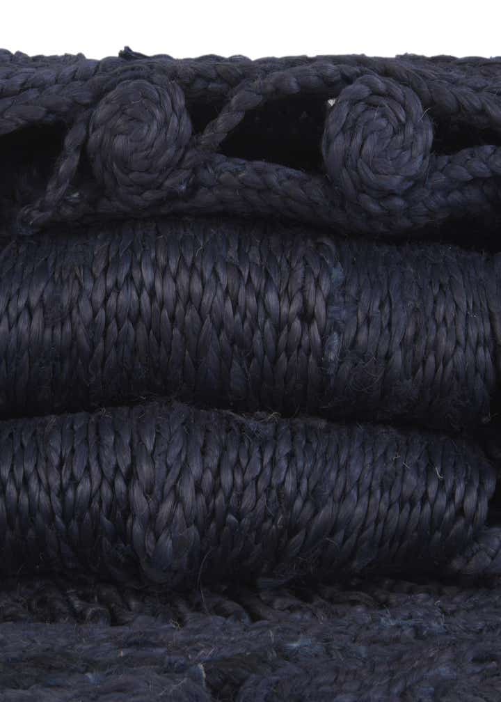 7' 10 x 10' Handmade Braided Jute Oval Rug