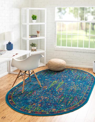 7' 10 x 10' Calypso Oval Rug