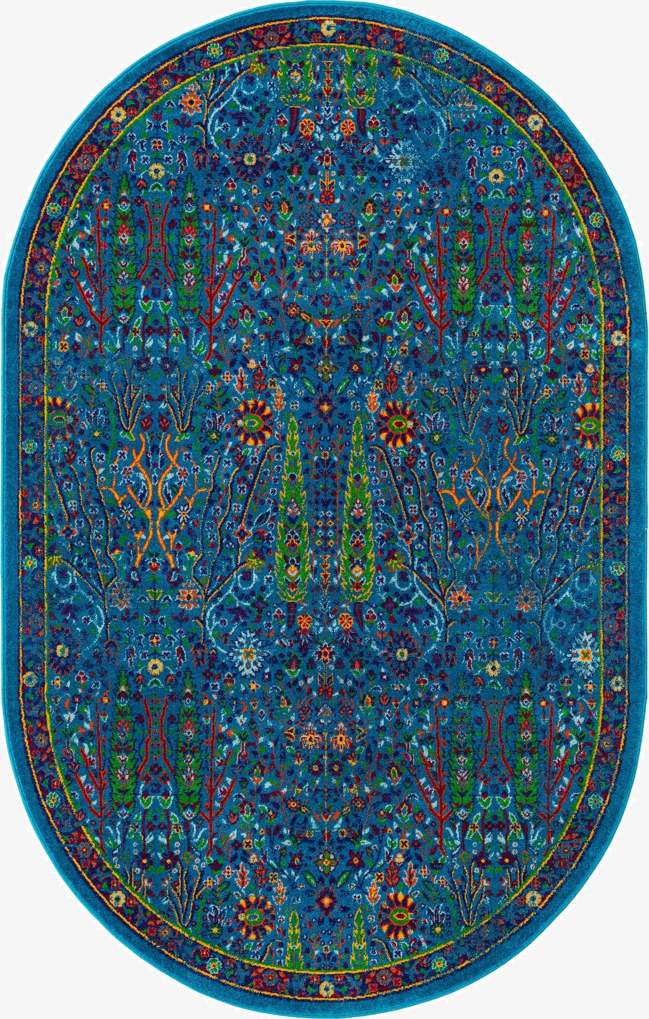 5' 3 x 8' Calypso Oval Rug