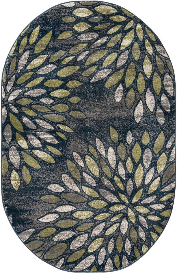 Detail image of 5' x 8' Charleston Oval Rug