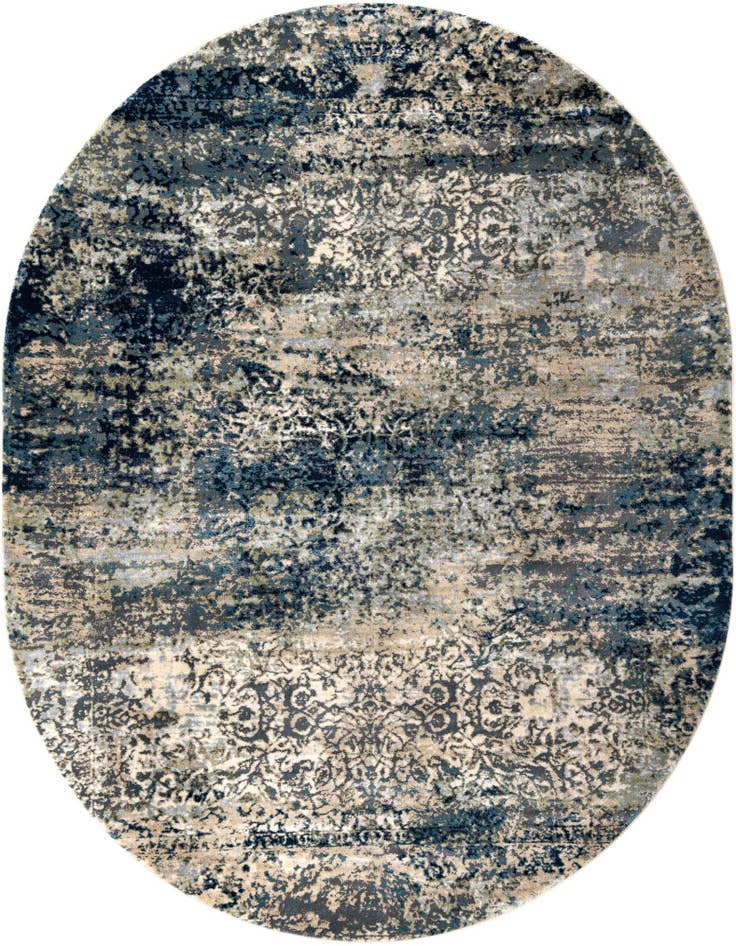 Detail image of 7' 10 x 10' Ethereal Oval Rug