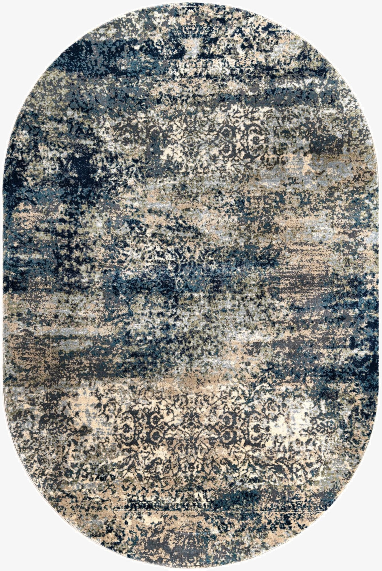  6' x 9' Gossamer Oval Rug