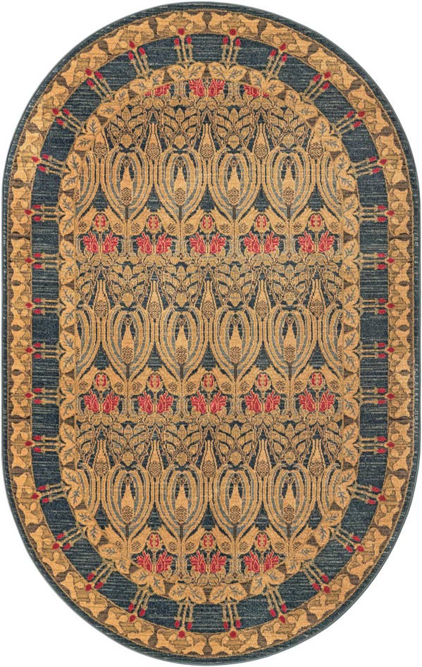 Detail image of 5' x 8' Kensington Oval Rug
