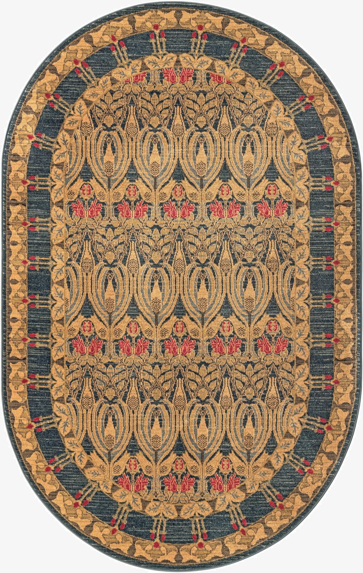 5' x 8' Kensington Oval Rug