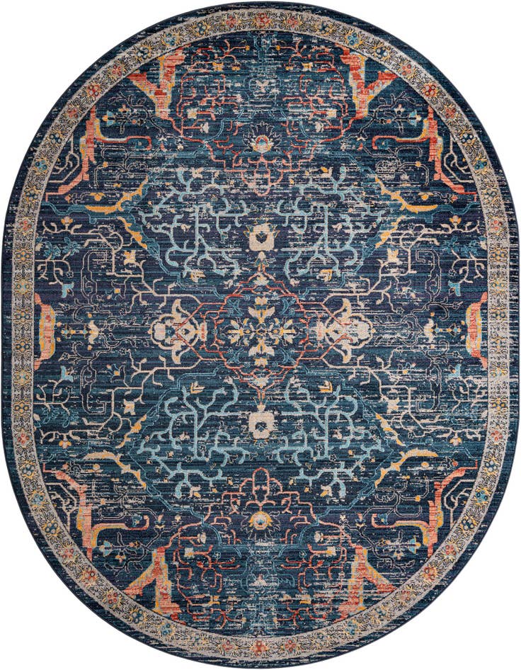 Detail image of 7' 10 x 10' 2 Lola Oval Rug