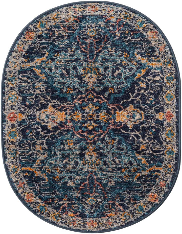 Detail image of 2' 2 x 3' Lola Oval Rug