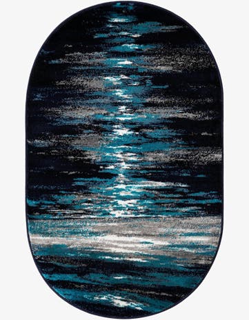 3' 3 x 5' 3 Metropolis Oval Rug