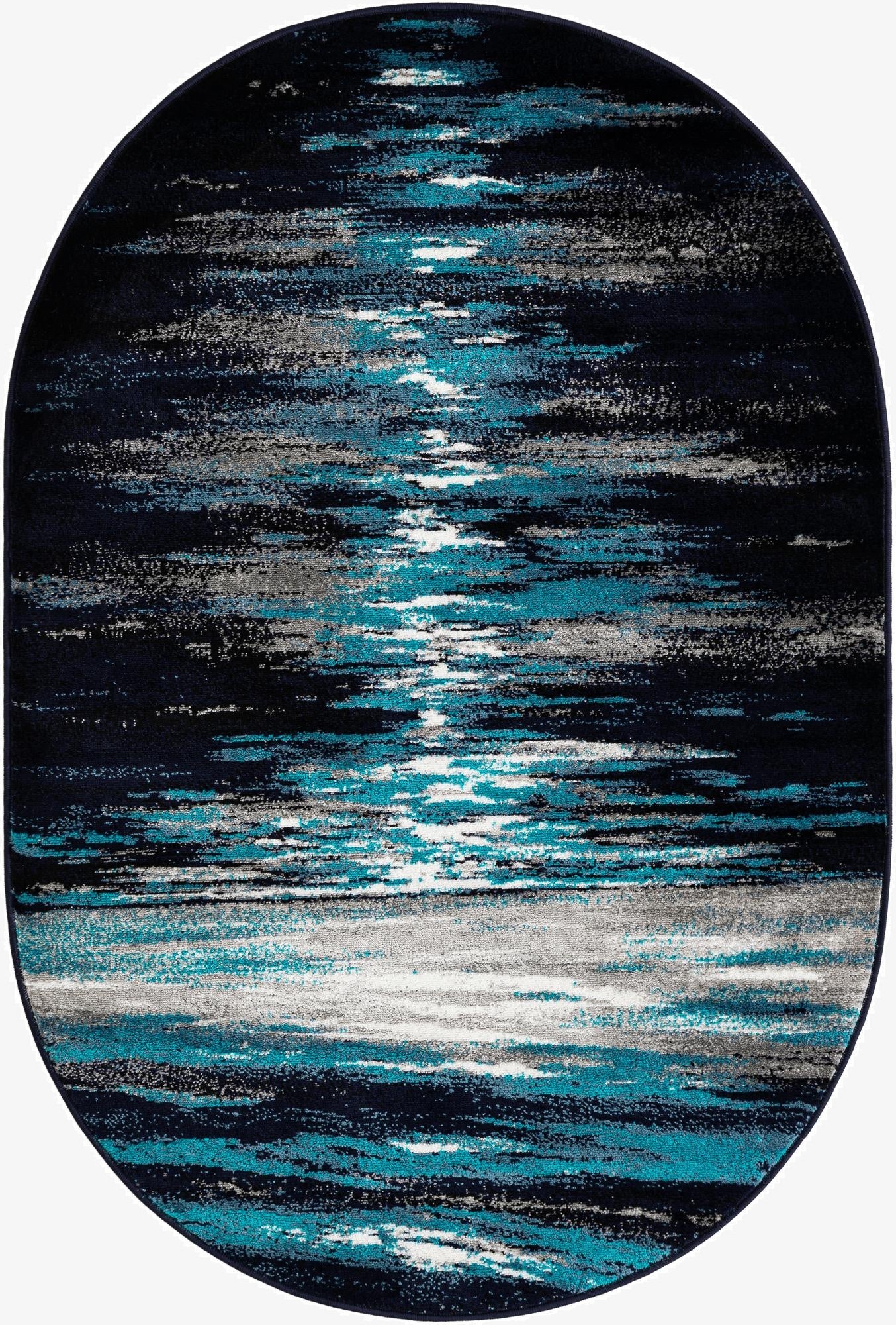 4' x 6' Metropolis Oval Rug